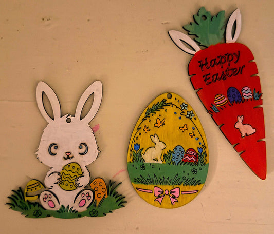 Fun Easter Shapes Kit (Requires Painting)