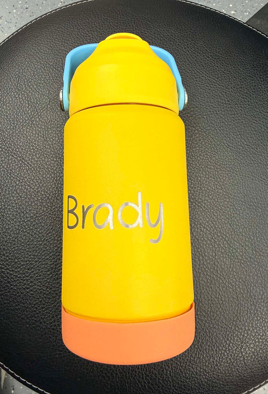 12oz Kids Flip Top Tumblers - Engraved