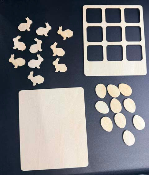 Easter Tic Tac Toe Kit