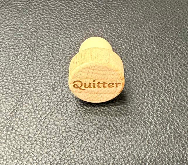 Quitter Wine Stopper (pack of 5)