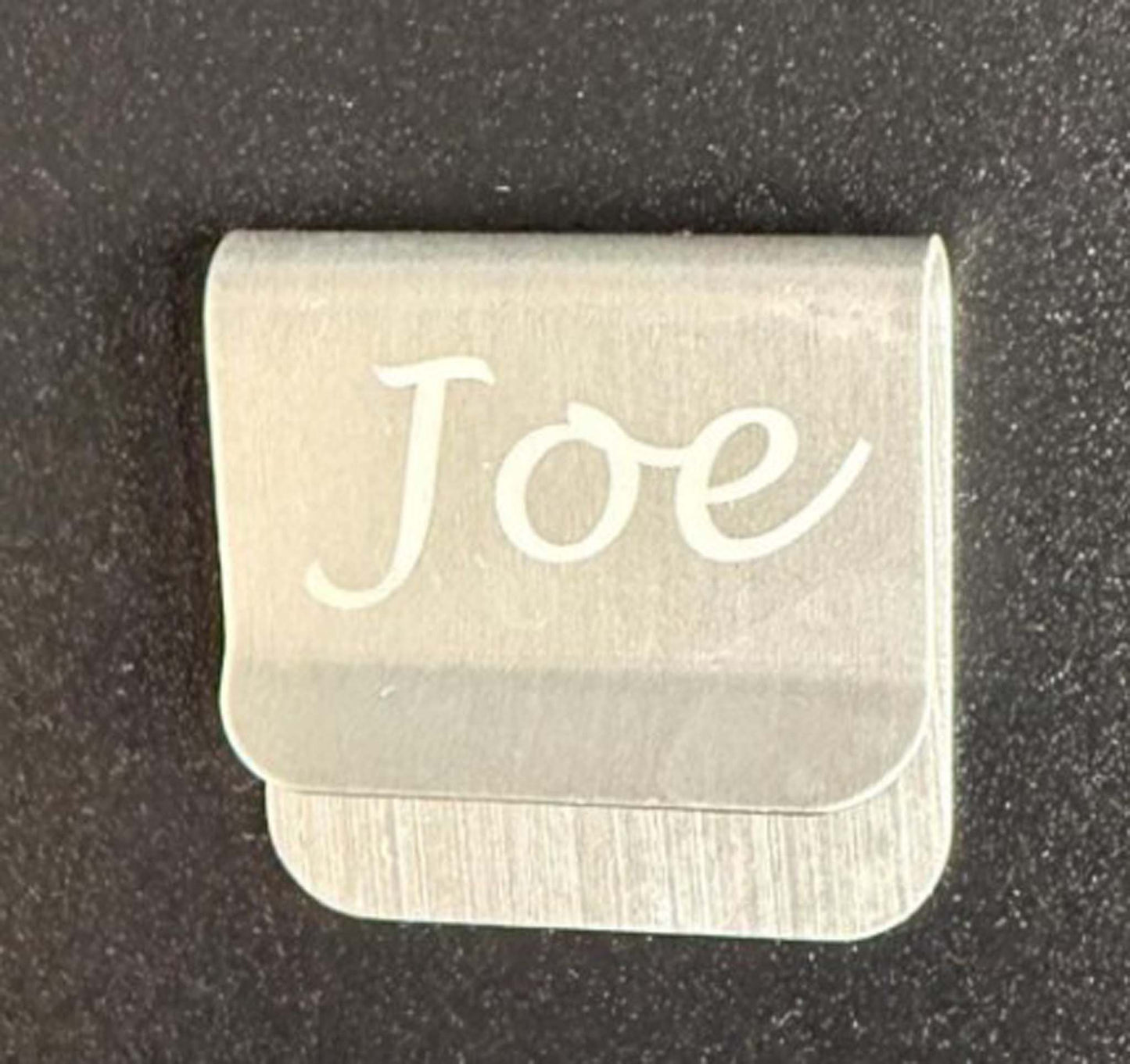 Limited Edition Silver American Flag Hat Clip – UV Printed & Personalized