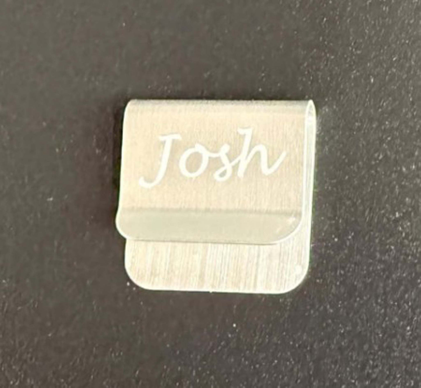 Limited Edition Silver American Flag Hat Clip – UV Printed & Personalized