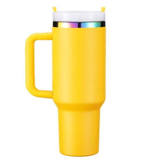 "Home Is Where My Mom Is" 40 oz Prismatic Tumbler With Handle